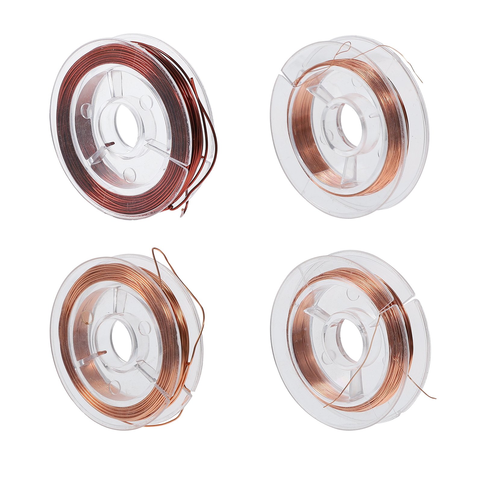 Copper Wire Roll - 4 рулона эмалированной медной проволоки, гибкая