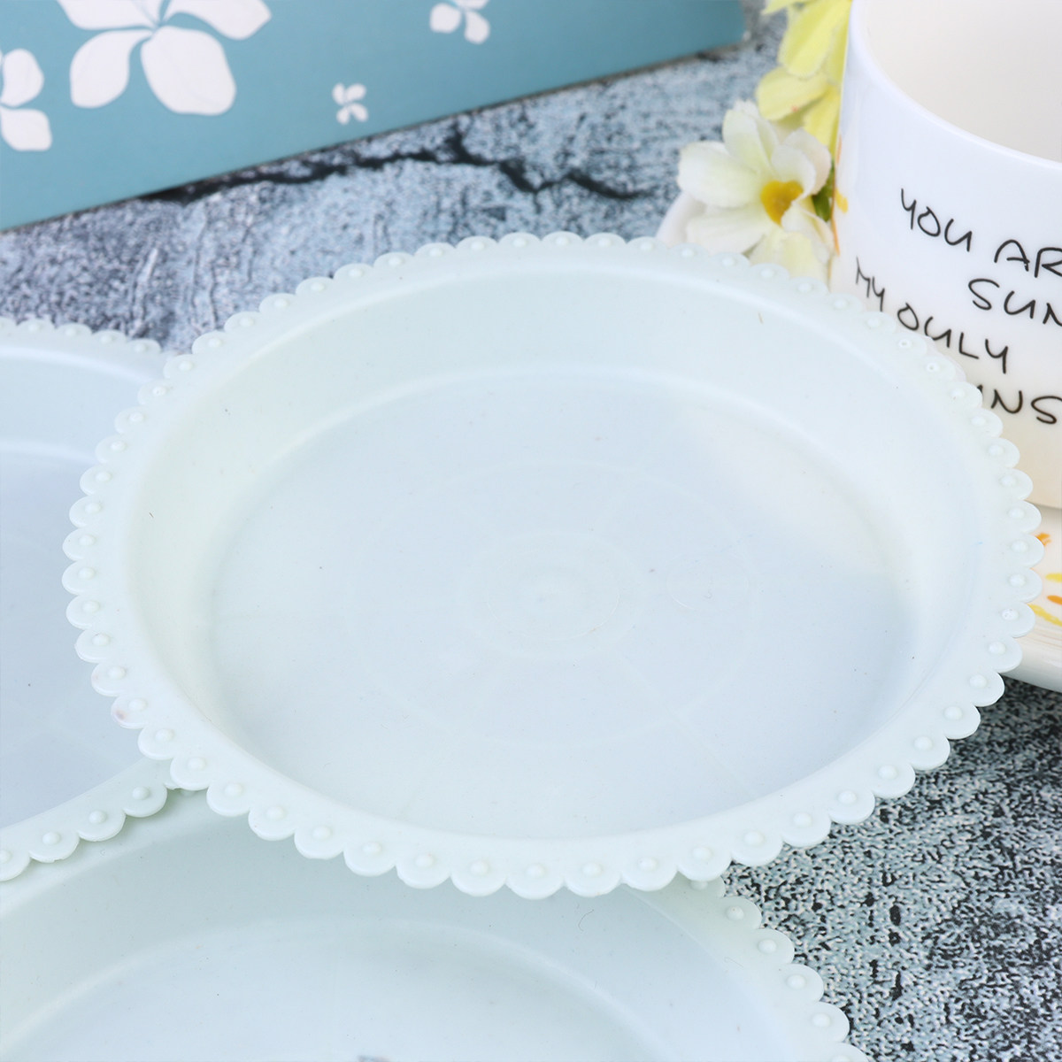 Drip Tray Saucer - 20 шт. круглых поддонов для цветочных