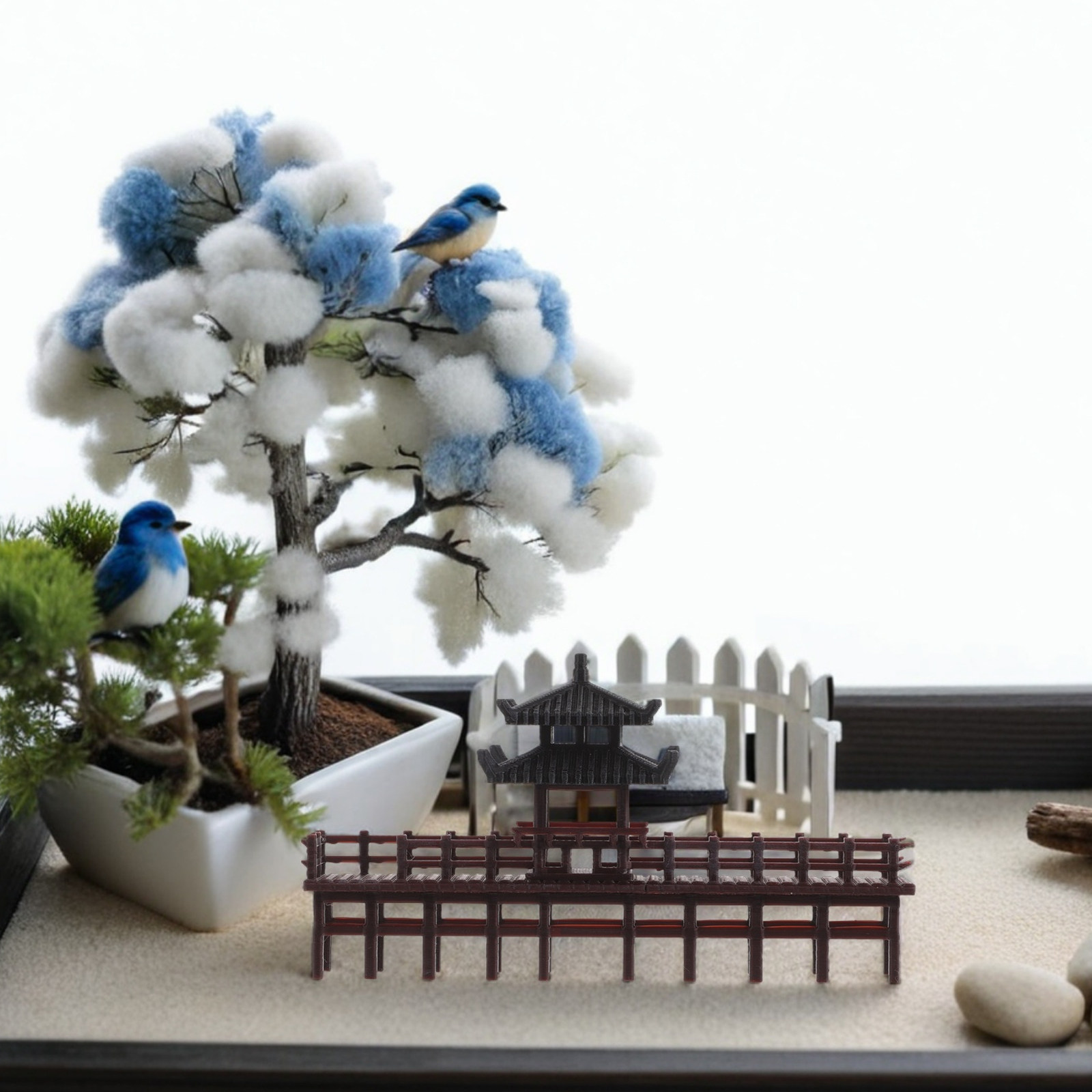 Миниатюрный китайский павильон – обзор и цена Bonsai Garden Landscape Design