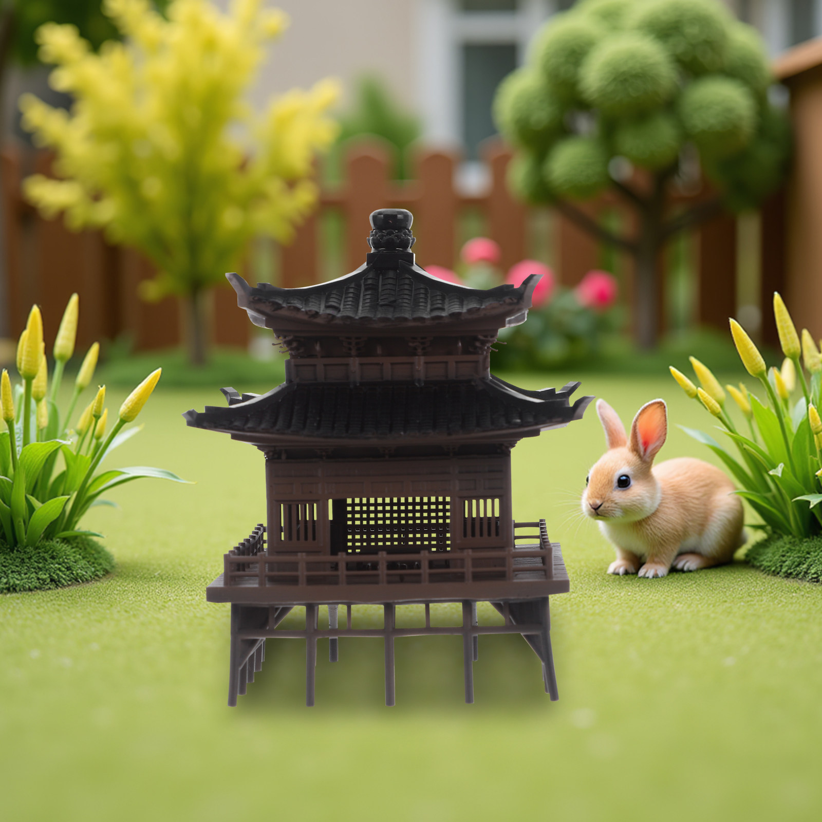 Миниатюрная китайская павильон – обзор и цена Bonsai Garden Landscape Design