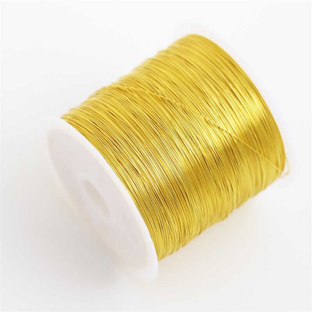 100 м/рулон, позолоченная медн – обзор и цена Copper Wire Roll