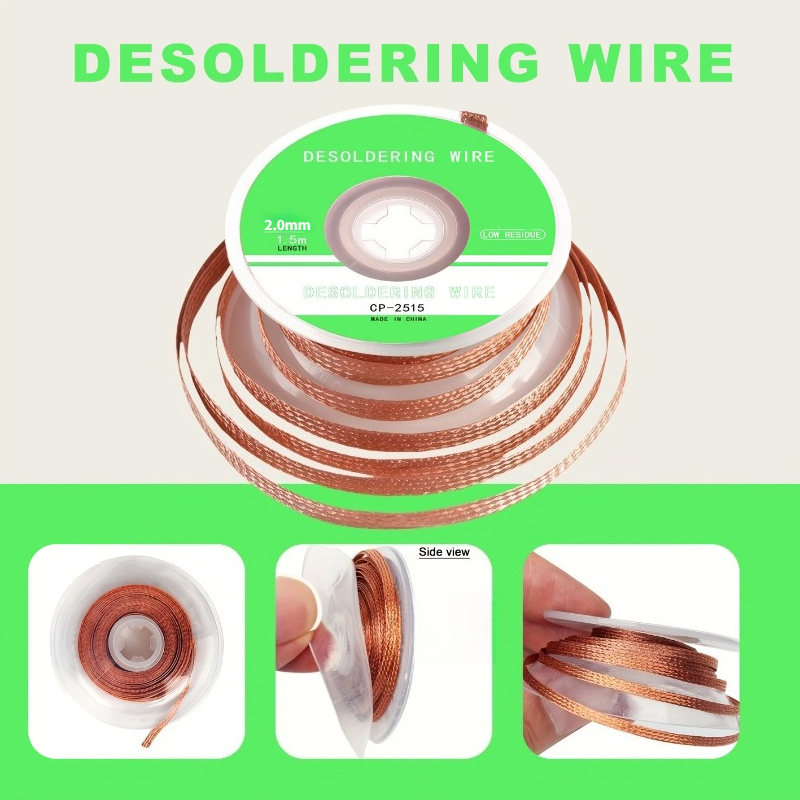 Безотмывочная медная оплетка д – обзор и цена Copper Wire Roll